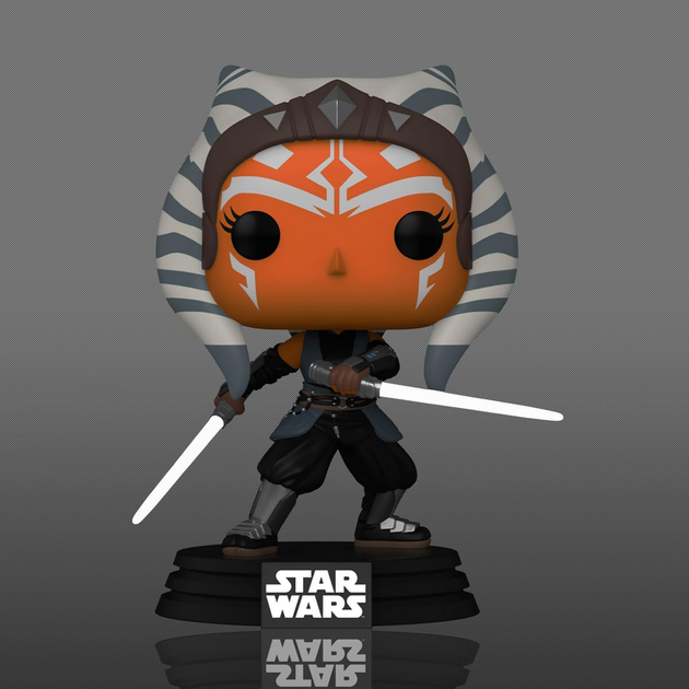 Набір Funko Pop! & Tee Disney Star Wars Фігурка Bobble-Head Ahsoka Tano + футболка розмір L 74501 (889698745017) - зображення 5