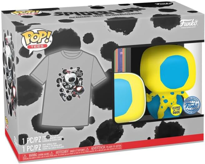 Набір Funko Pop! & Tee Marvel Spider-Man Across the Spider-Verse Фігурка Bobble-Head The Spot + футболка розмір L 78335 (889698783354) - зображення 2