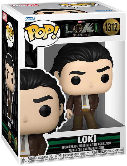 Фігурка Bobble-Head Funko Pop! Marvel Локі 2 сезон 1312 Локі 72169 (889698721691) - зображення 1