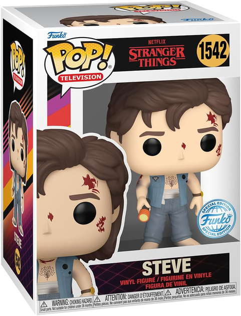 Фігурка Funko Pop! Television Stranger Things 1542 Стів 77615 (889698776158) - зображення 1