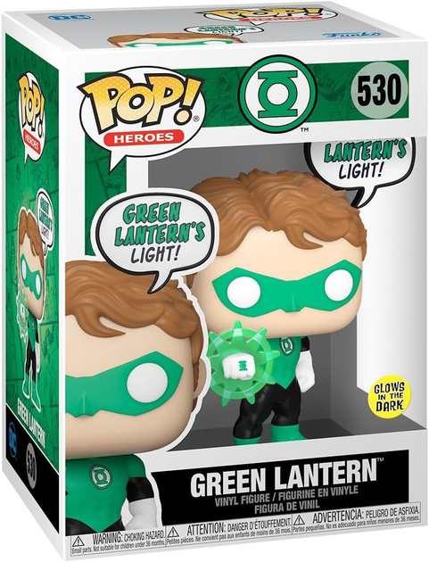 Фігурка Funko Pop! Heroes DC 530 Зелений ліхтар 82765 (889698827652) - зображення 1