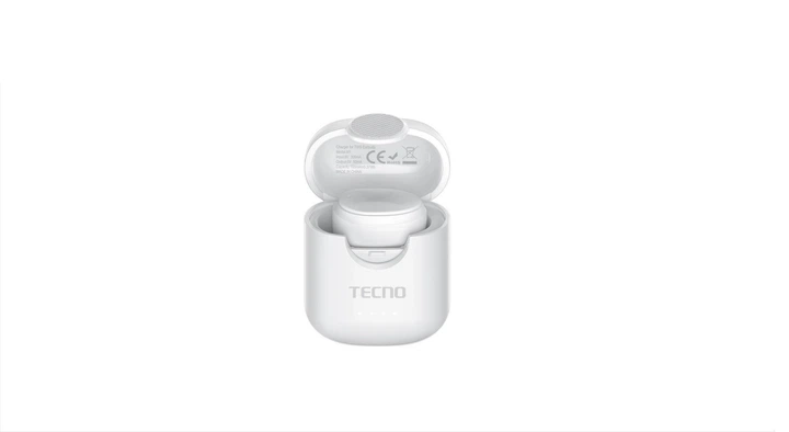 Беспроводная гарнитура для телефона Tecno Minipods M1 Bluetooth наушник беспроводной сенсорное управление до 6 часов работы White - изображение 6