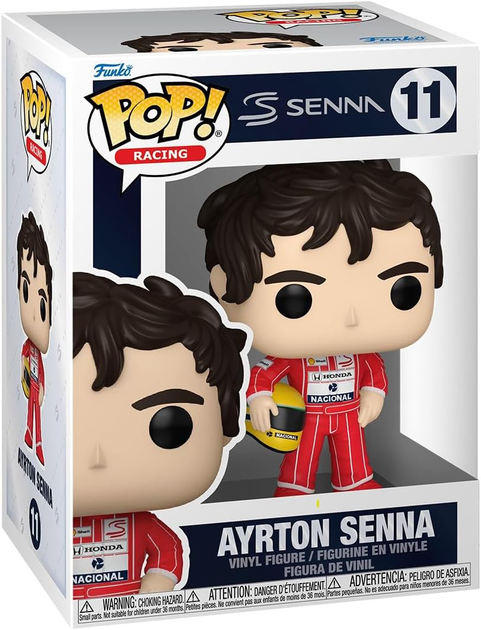 Фігурка Funko Pop! Racing McLaren 11 Айртон Сенна 86180 (889698861809) - зображення 1