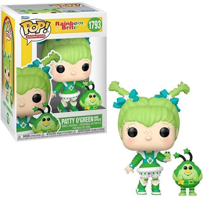 Фігурка Funko Pop! Animation Rainbow Brite 1793 Петті О'Грін та Спрайт 83490 (889698834902) - зображення 3