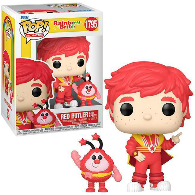Фігурка Funko Pop! Animation Rainbow Brite 1795 Red Butler та Sprite 83492 (889698834926) - зображення 3