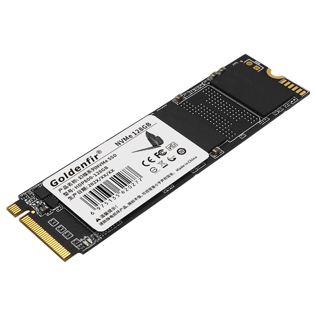 Накопичувач SSD M.2 NVMe 256GB Goldenfir (M.2 NVMe 256GB Goldenfir) - изображение 2