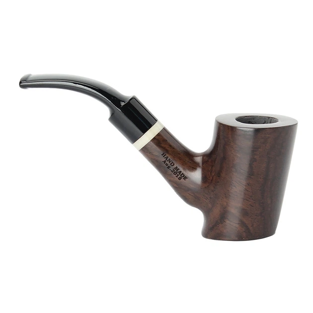 Люлька для куріння Muxiang Ebony Wood 9mm filter 2023HT-wgac0025 - изображение 2