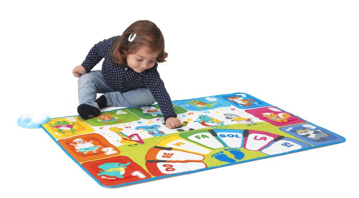 Mata interaktywna do zabawy Chicco Happy Music 100 x 70 cm (8058664112845) - obraz 9