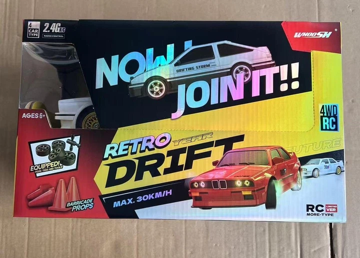 Дрифт Машинка на Пульте Радиоуправлении BMW M3 E30 RC Drift Car