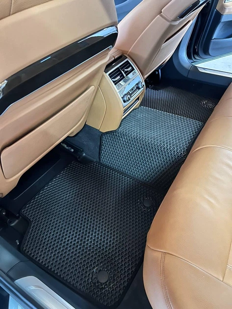 Автокилимки ЕВА BMW 7 G12 (2015-2022) коврики EVA в авто для БМВ - Фото 5 Автокилимки ЕВА BMW 7 G12 (2015-2022) коврики EVA в авто для БМВ - зображення 5
