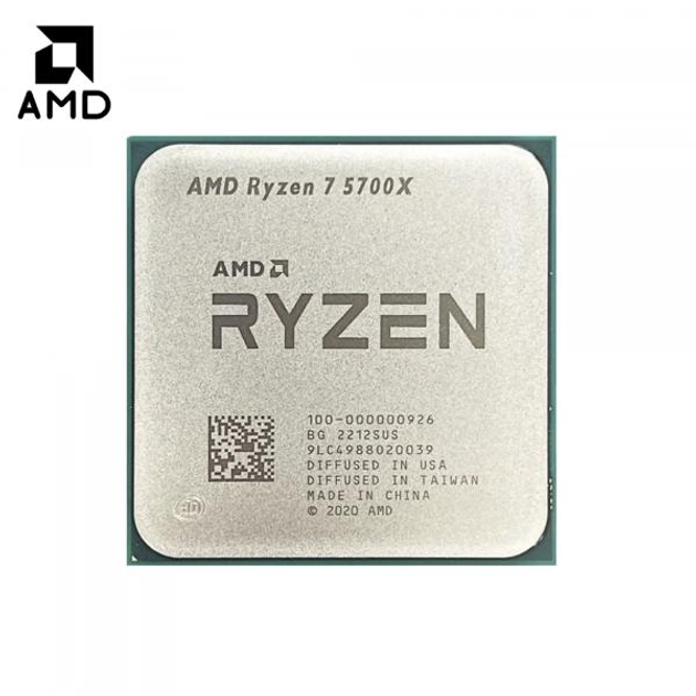 CPU AMD Ryzen 7 5700X AMD Ryzen 7 5700X (3.4 GHz / 4.6 GHz) - Processor - LDLC