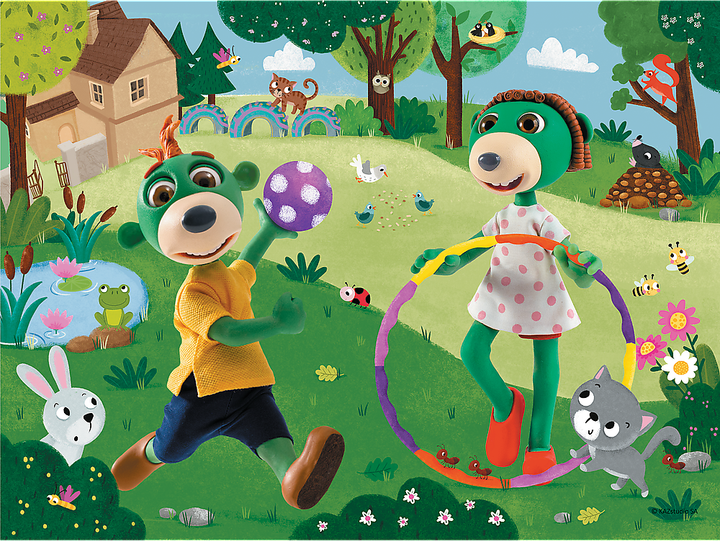 Пазли Trefl Treflik Активний день 30 елементів 18287 (5900511182873) - зображення 3