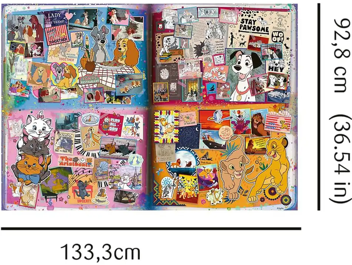 Puzzle Trefl Mickey&friends Wielka Księga Disneya 6000 UFT elementów (5900511810370) - obraz 5