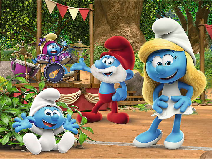 Пазли Trefl The Smurfs Смурфет і Смурфики 30 елементів 18312 (5900511183122) - зображення 3