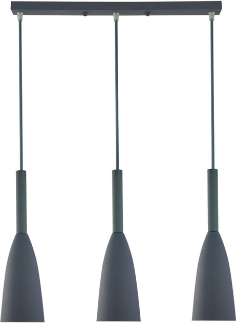 Lampa wisząca Light Prestige Solin 3 3xE27 Szary (LP-181/3L GR) - obraz 1