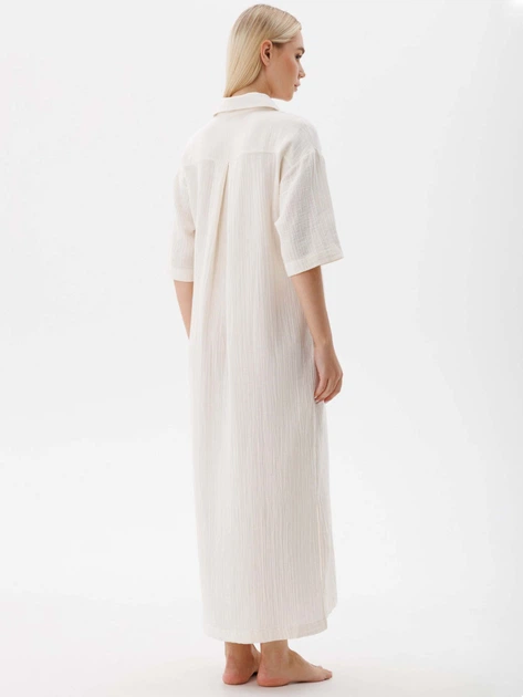Халат женский муслиновый Leinle Muslin Dream 1675 L Белый (4821675110244) - изображение 2