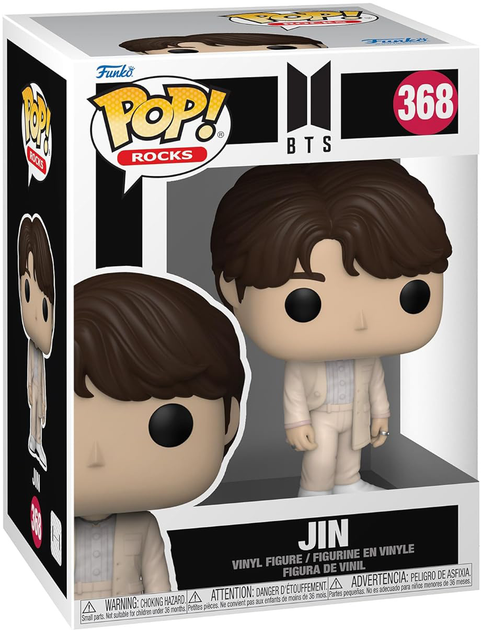Фігурка Funko Pop! Rocks BTS 368 Jin 72578 (889698725781) - зображення 1