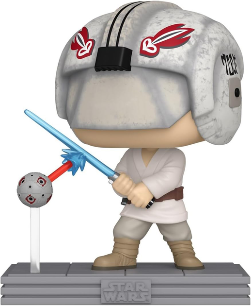 Фігурка Bobble-Head Funko Pop! Disney Star Wars 765 Люк Скайвокер з пультом 83798 (889698837989) - зображення 2