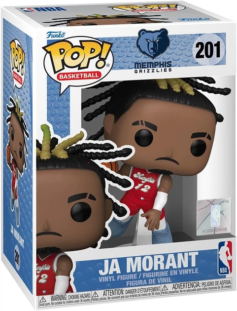 Фигурка Funko Pop! Basketball NBA Memphis Grizzlies 201 Ja Morant