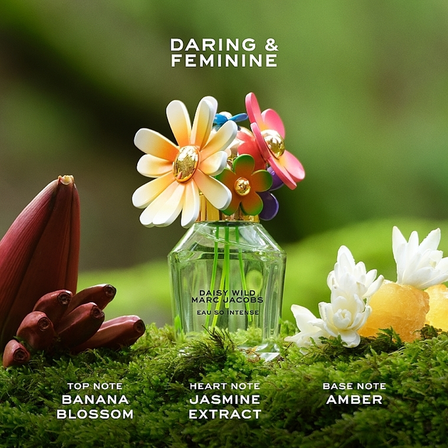 Парфумована вода для жінок Marc Jacobs Daisy Wild Eau So Intense 30 мл (3616305033031) - зображення 3