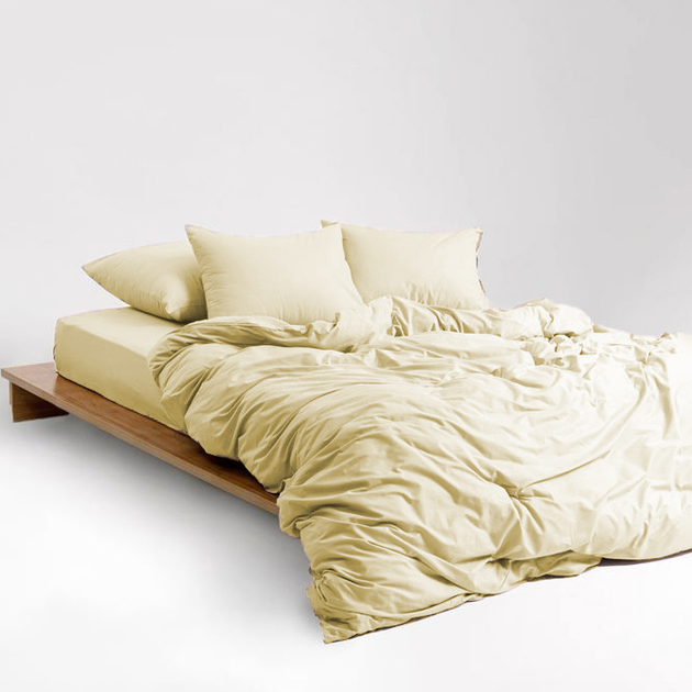 Підковдра MirSon Soft Touch of Satin 014 Light yellow 200х220 см від Rozetka на платформі USKIDKA Акція на Підковдра MirSon Soft Touch of Satin 014 Light yellow 200х220 см від Rozetka