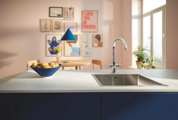 Змішувач для кухні Grohe Blue Pure StartCurve 30592000 під фільтрованою воду - Фото 5 Змішувач для кухні Grohe Blue Pure StartCurve 30592000 під фільтрованою воду - изображение 5