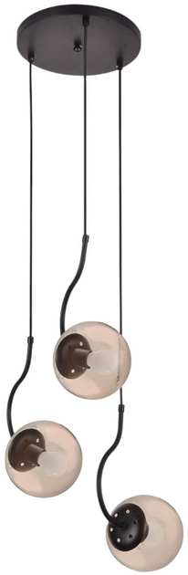 Lampa wisząca Light Prestige Hook 3 x E27 czarna (LP-125/3P BK) - obraz 1