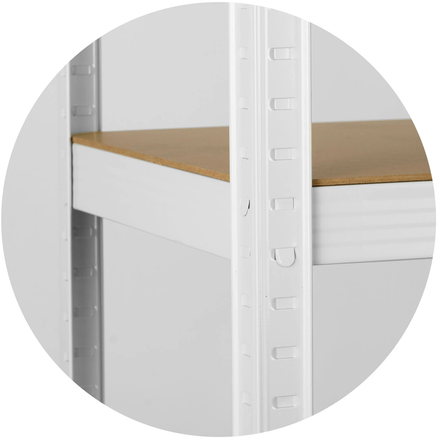 Regał magazynowy Humberg 4847 180 x 90 x 40 cm (5908220477778) - obraz 5