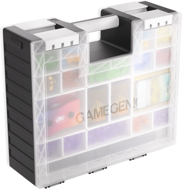 Двосторонній футляр Gamegenic Game Castle Black/White/Clear GGS22038ML (4251715414569) - зображення 13