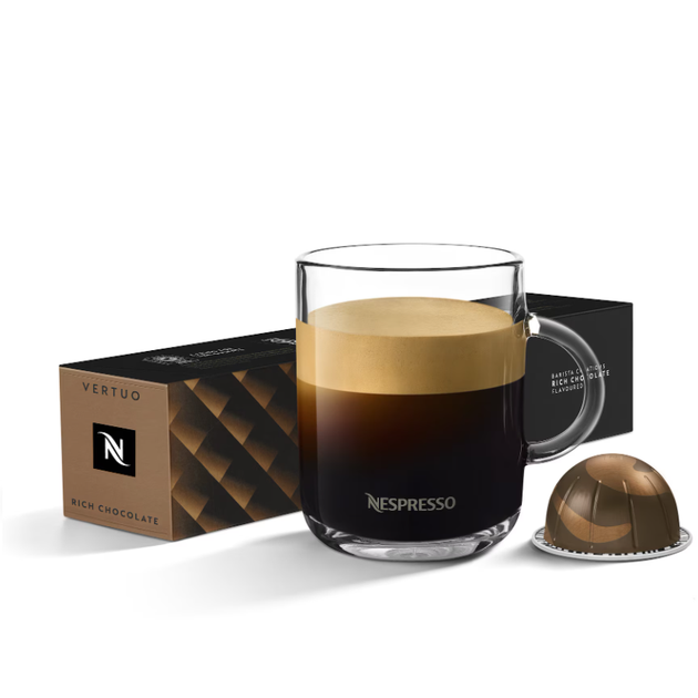 Кофе в капсулах Nespresso Vertuo Rich Chocolate (10 капсул) - Фото 1 Кофе в капсулах Nespresso Vertuo Rich Chocolate (10 капсул) - изображение 1