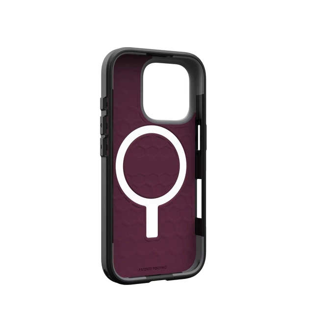 Чохол-бампер для телефону UAG Civilian Magsafe для iPhone 16 Pro Бордовий (114444119049) - зображення 5