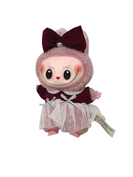 Мягкая игрушка Лабубу в одежде Pop Mart The Monsters Fall In