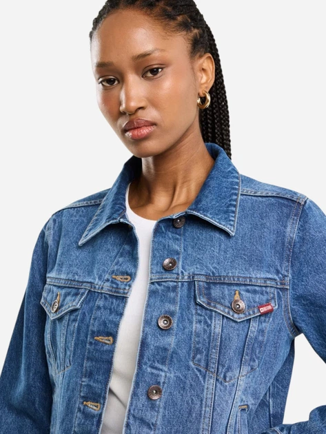 Куртка джинсова жіноча Big Star Josephine 489 M Синя (5900714823559) - зображення 4