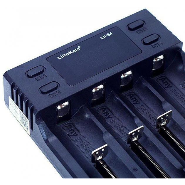 Зарядное устройство LiitoKala Lii-S4 для 4x аккумуляторов 18650, 26650, 21700, АА, ААА Li-Ion, LiFePO4, NiMH - изображение 4