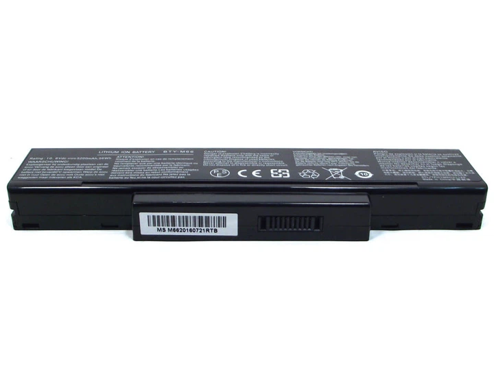 Батарея BTY-M66 для MSI MegaBook CR400, CR420, CX420, EX400, EX460 (11.1V 5200mAh 57.7Wh) - изображение 2