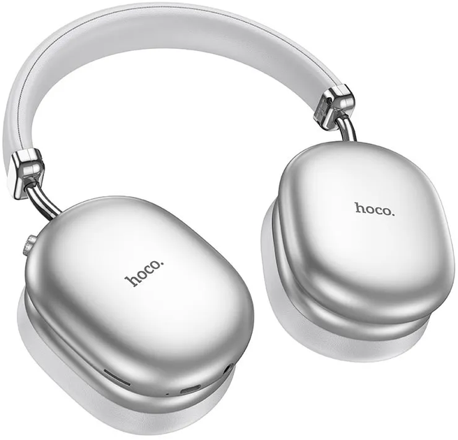 Słuchawki Hoco W35 Max Auspicious Silver (W35ANC silver) - obraz 2