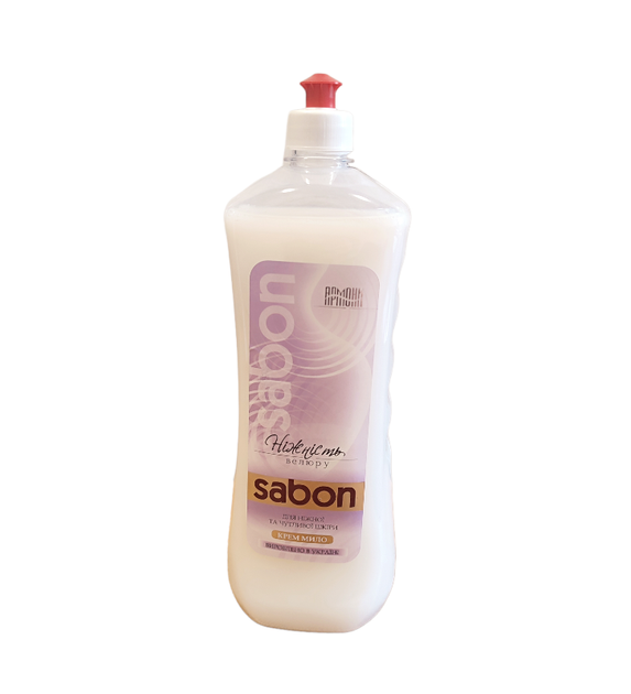 Крем-мило Ніжність велюру Sabon 1,0 л. пуш-пул 0495 - Фото 1 Крем-мило Ніжність велюру Sabon 1,0 л. пуш-пул 0495 - зображення 1