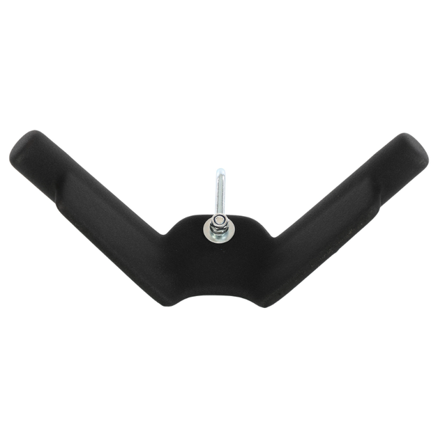 Рукоятка для тяги з вузьким хватом Zelart TA-5371 30см чорний - зображення 6