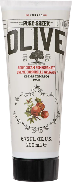 Крем для тіла Korres Olive Pomegranate 250 мл (5203069089275) - зображення 1