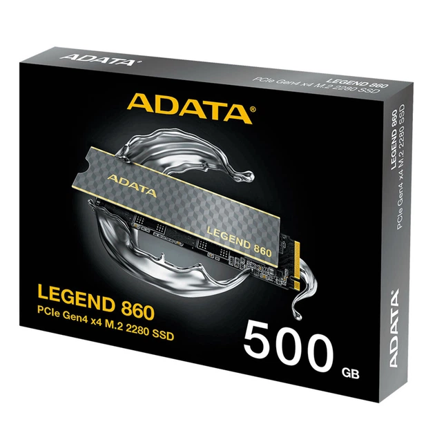 SSD ADATA LEGEND 860 500 ГБ M.2 NVMe PCIe 4.0×4 6000/5000 МБ/с SLEG-860-500GCS (D3517629063D) - изображение 8