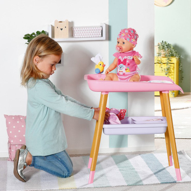 Пеленальний столик Zapf Creation Baby Born з аксесуарами 829998 (4001167829998) - зображення 7