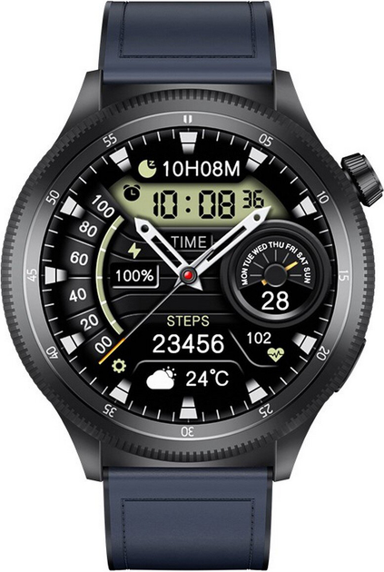 Smartwatch Kumi Gear GT3 Gray (KU-GT3/GY) - obraz 2