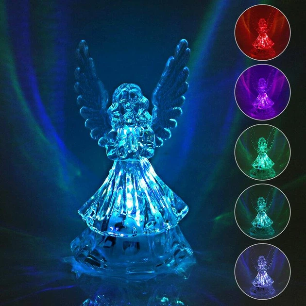 ANGEL LEDライト付きボトル Led світлодіодний ангел Angel Multicolor – фото, отзывы