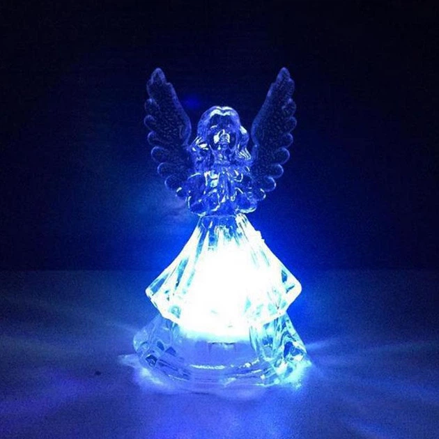 ANGEL LEDライト付きボトル Led світлодіодний ангел Angel Multicolor – фото, отзывы