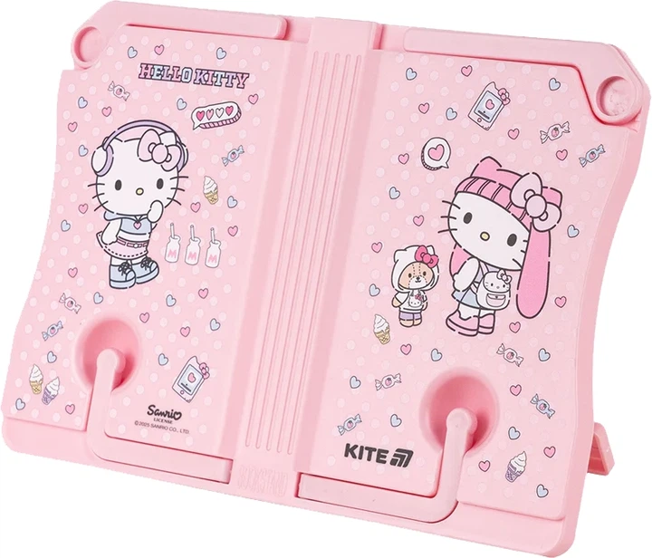 Підставка для книг Kite Hello Kitty Пластикова Рожева (HK25-391-1) - зображення 2
