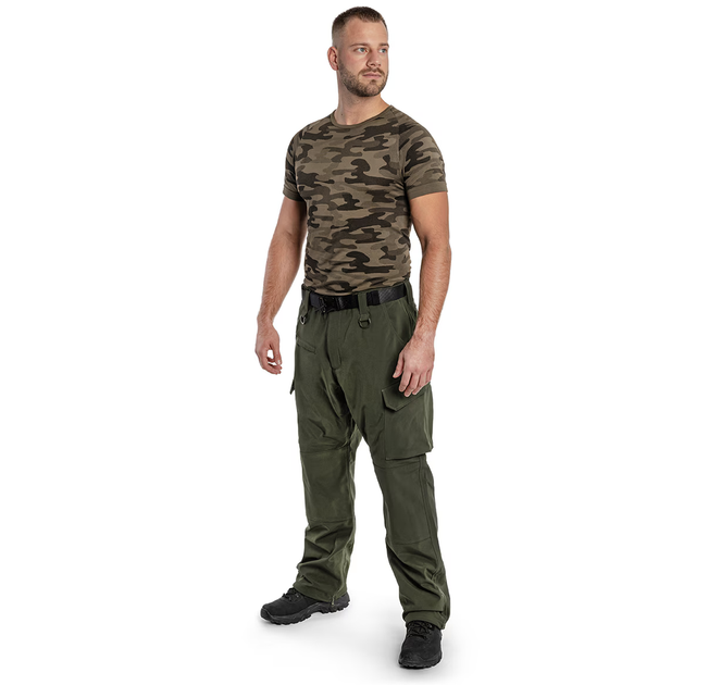 Штани зимові Mil-Tec Softshell Explorer Olive XL - зображення 7