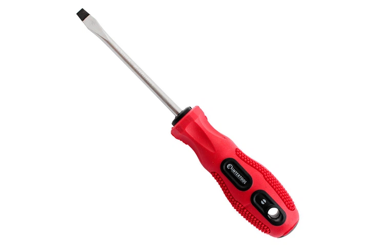 Отвертка Intertool SL5 х 250 мм (VT-3111) - Фото 1 Отвертка Intertool SL5 х 250 мм (VT-3111) - изображение 1