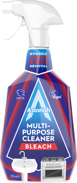 Очиститель с отбеливателем Astonish 750 мл (0048256219456) - изображение 2