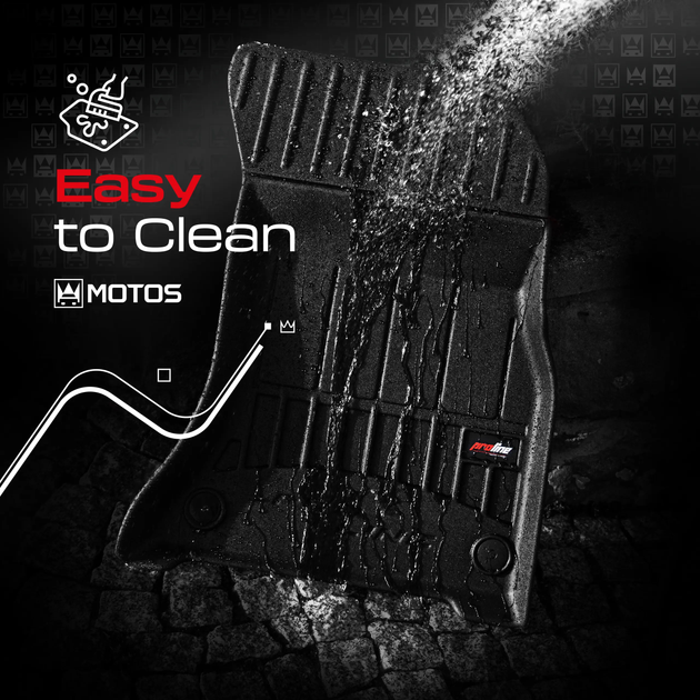 Zestaw dywaników samochodowych Frogum ProLine 3D do Tesla Model X 2015–2021 3 szt (5902643408630) - obraz 5