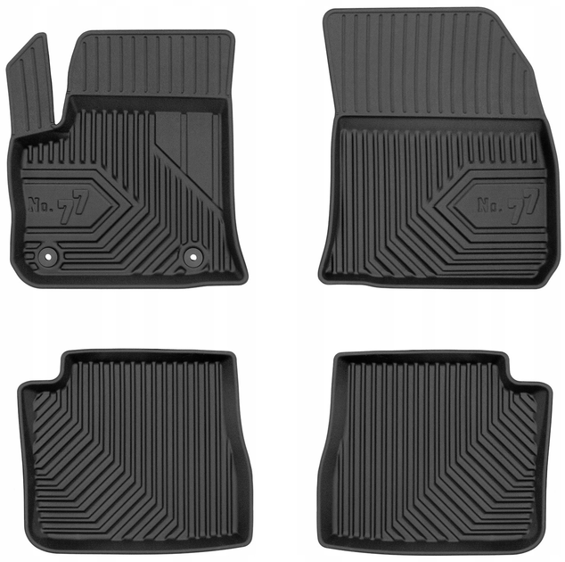 Zestaw dywaników samochodowych Frogum 77 do Citroen e-C4 od 2020 4 szt (5902643444423) - obraz 1